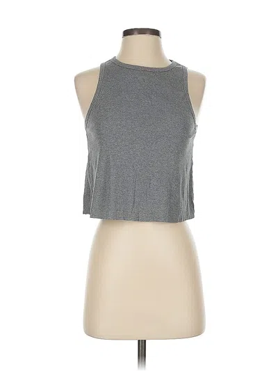 Pre-owned Wild Fable Tank Top Gray Halter Neckline Tops