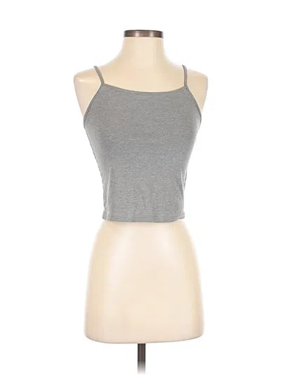 Pre-owned Wild Fable Tank Top Gray Halter Neckline Tops