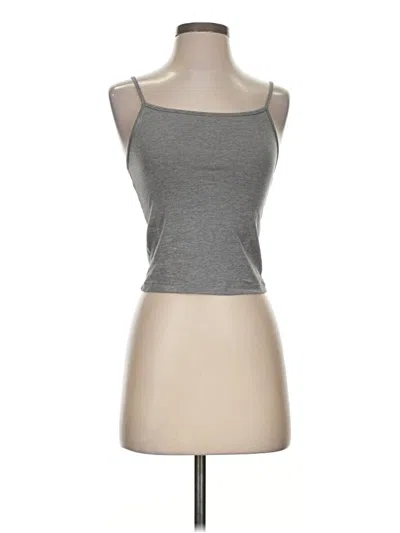 Pre-owned Wild Fable Tank Top Gray Strapless Neckline Tops
