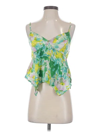 Pre-owned Wild Fable Tank Top Green Strapless Neckline Tops