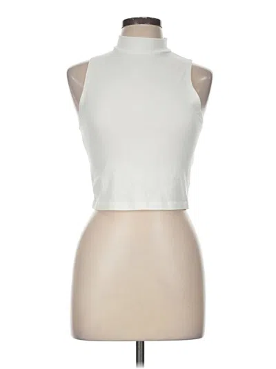 Pre-owned Wild Fable Tank Top Ivory Halter Neckline Tops