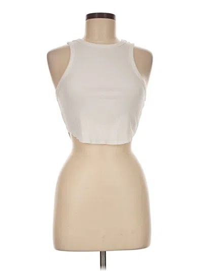 Pre-owned Wild Fable Tank Top Ivory Halter Neckline Tops