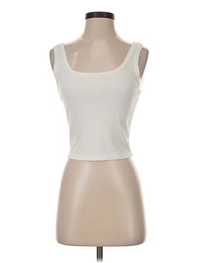 Pre-owned Wild Fable Tank Top Ivory Strapless Neckline Tops