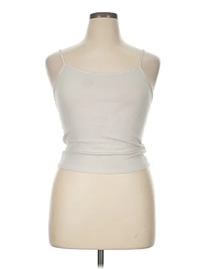 Pre-owned Wild Fable Tank Top Ivory Strapless Neckline Tops