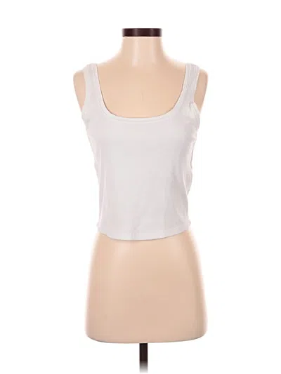 Pre-owned Wild Fable Tank Top Ivory Strapless Neckline Tops
