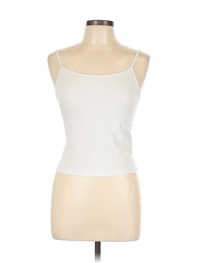 Pre-owned Wild Fable Tank Top Ivory Strapless Neckline Tops In White
