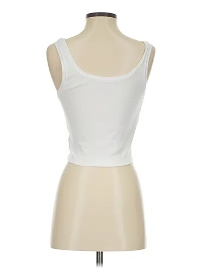 Pre-owned Wild Fable Tank Top Ivory Strapless Neckline Tops In White