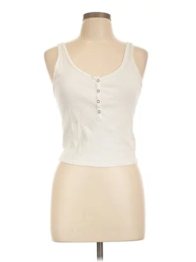 Pre-owned Wild Fable Tank Top Ivory Sweetheart Neckline Tops