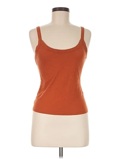 Pre-owned Wild Fable Tank Top Orange Strapless Neckline Tops