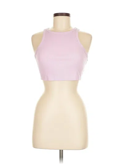 Pre-owned Wild Fable Tank Top Pink Halter Neckline Tops