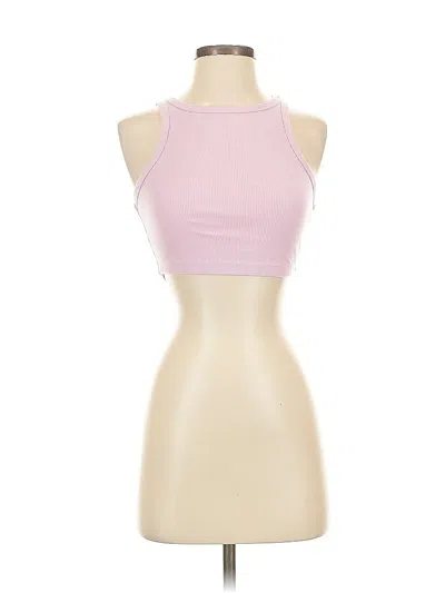 Pre-owned Wild Fable Tank Top Pink Halter Neckline Tops