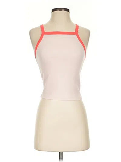 Pre-owned Wild Fable Tank Top Pink Halter Neckline Tops