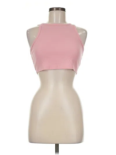 Pre-owned Wild Fable Tank Top Pink Halter Neckline Tops