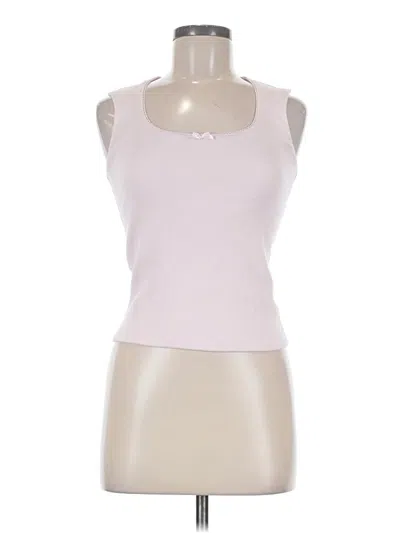 Pre-owned Wild Fable Tank Top Pink Halter Neckline Tops