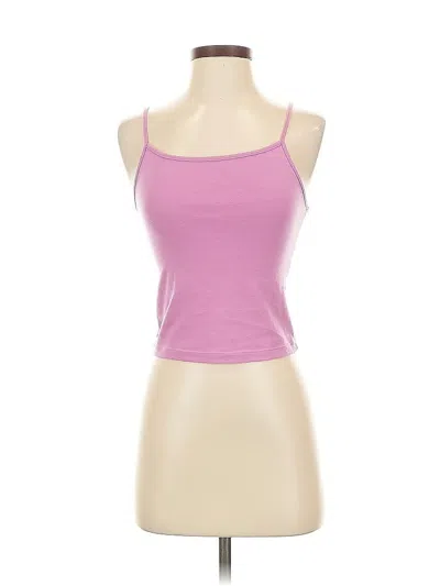 Pre-owned Wild Fable Tank Top Pink Strapless Neckline Tops