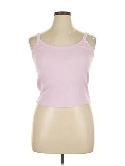 Pre-owned Wild Fable Tank Top Pink Strapless Neckline Tops