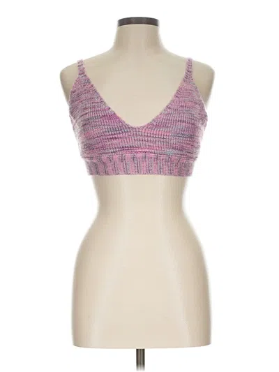 Pre-owned Wild Fable Tank Top Pink Strapless Neckline Tops