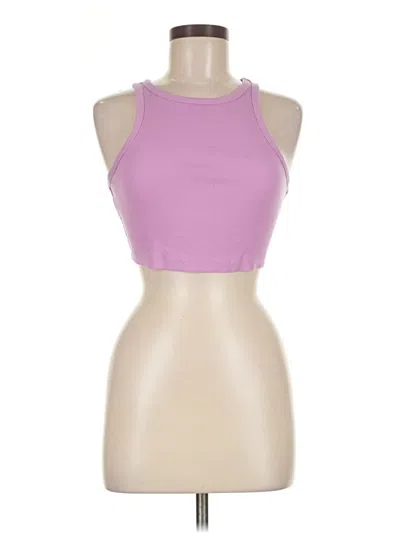 Pre-owned Wild Fable Tank Top Purple Halter Neckline Tops