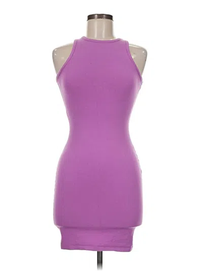 Pre-owned Wild Fable Tank Top Purple Halter Neckline Tops
