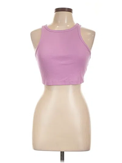 Pre-owned Wild Fable Tank Top Purple Halter Neckline Tops