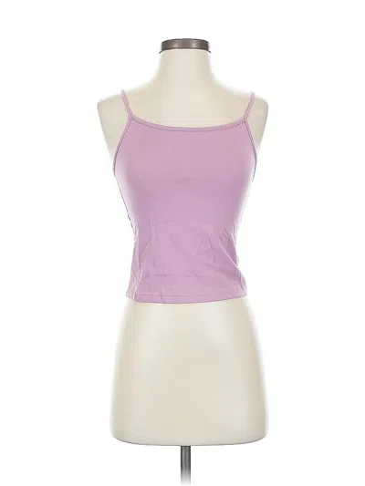 Pre-owned Wild Fable Tank Top Purple Strapless Neckline Tops