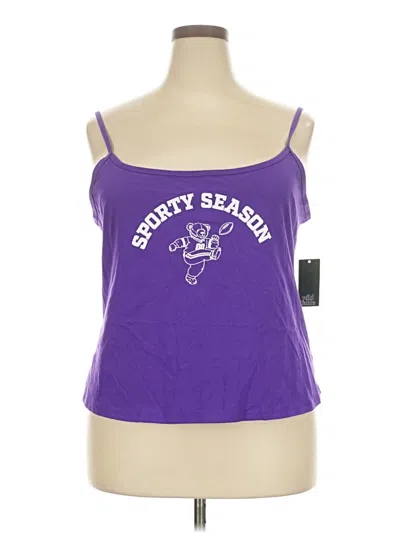 Wild Fable Tank Top Purple Strapless Neckline Tops