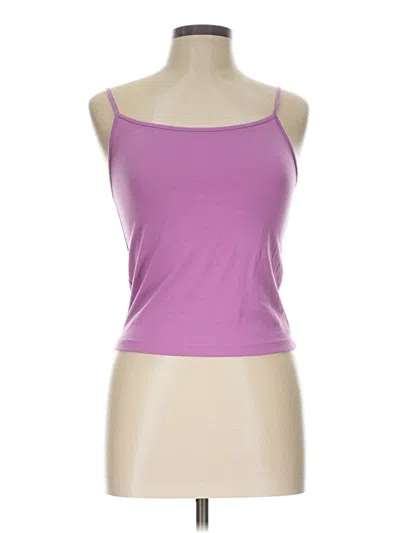 Pre-owned Wild Fable Tank Top Purple Strapless Neckline Tops