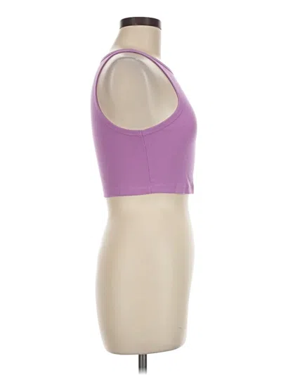 Pre-owned Wild Fable Tank Top Purple Strapless Neckline Tops