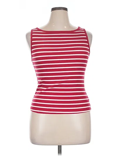 Pre-owned Wild Fable Tank Top Red Strapless Neckline Tops