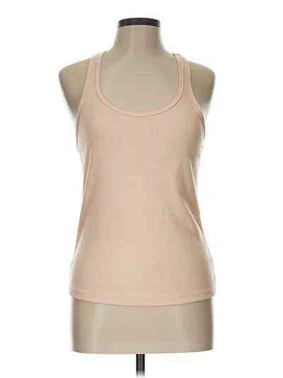 Pre-owned Wild Fable Tank Top Tan Halter Neckline Tops