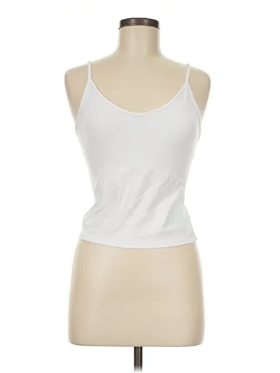 Pre-owned Wild Fable Tank Top White Halter Neckline Tops