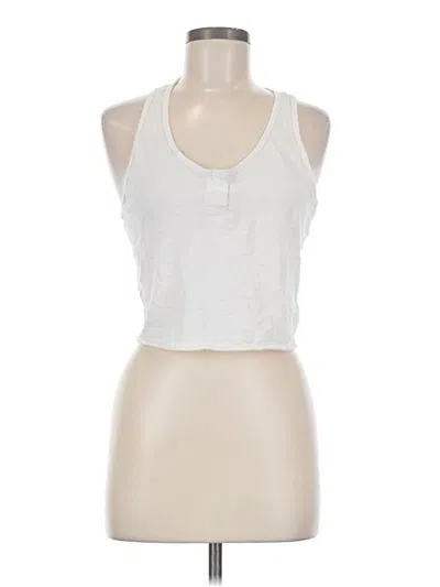 Pre-owned Wild Fable Tank Top White Halter Neckline Tops