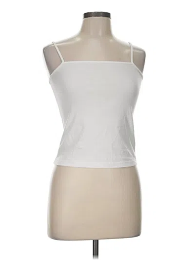 Pre-owned Wild Fable Tank Top White Strapless Neckline Tops