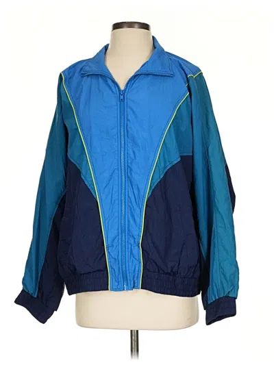 Pre-owned Wild Fable Track Jacket In Blue