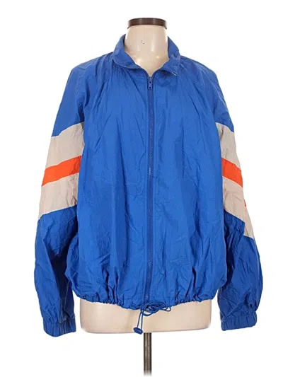Pre-owned Wild Fable Track Jacket In Blue