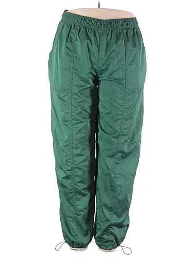 Pre-owned Wild Fable Track Pants In Green