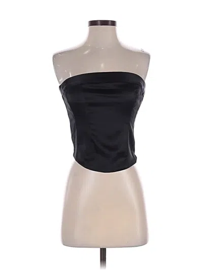 Pre-owned Wild Fable Tube Top Black Strapless Neckline Tops