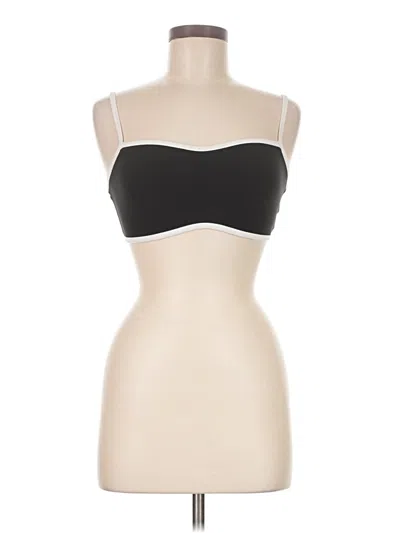 Pre-owned Wild Fable Tube Top Black Strapless Neckline Tops