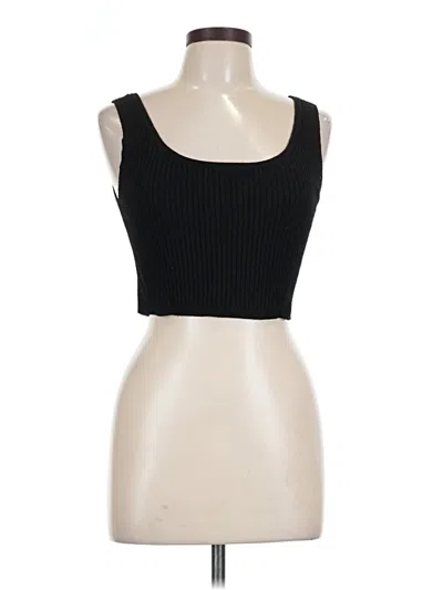 Pre-owned Wild Fable Tube Top Black Strapless Neckline Tops