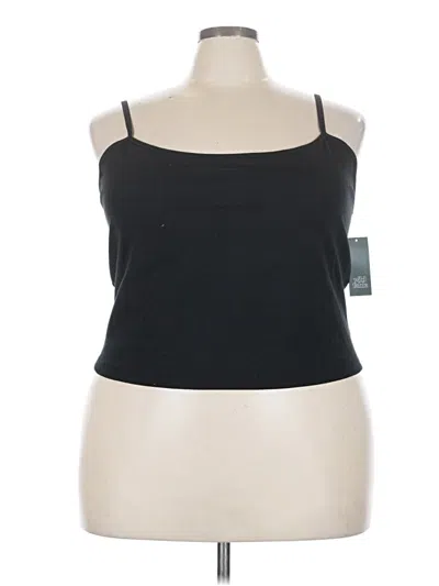 Wild Fable Tube Top Black Strapless Neckline Tops
