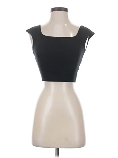 Pre-owned Wild Fable Tube Top Black Strapless Neckline Tops