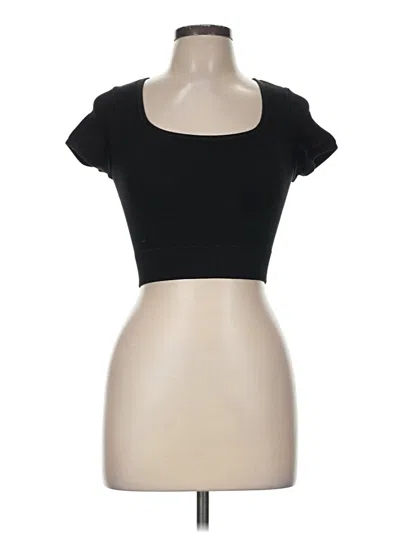 Pre-owned Wild Fable Tube Top Black Sweetheart Neckline Tops