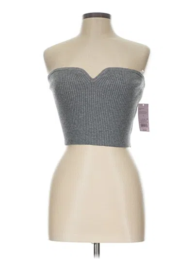 Wild Fable Tube Top Gray Strapless Neckline Tops