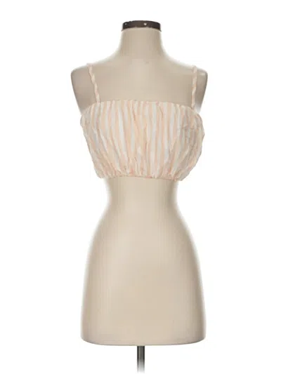 Wild Fable Tube Top Ivory Strapless Neckline Tops In White