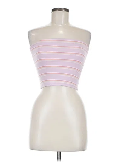 Pre-owned Wild Fable Tube Top Pink Strapless Neckline Tops