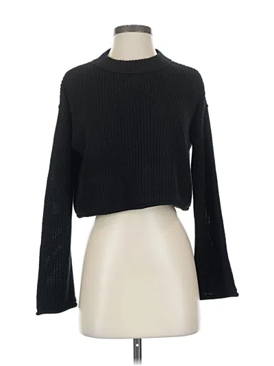 Pre-owned Wild Fable Turtleneck Sweater In Black