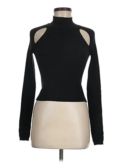 Pre-owned Wild Fable Turtleneck Sweater In Black