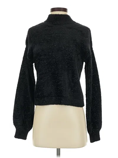 Pre-owned Wild Fable Turtleneck Sweater In Black