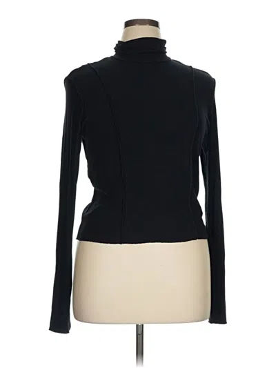 Pre-owned Wild Fable Turtleneck Sweater In Black