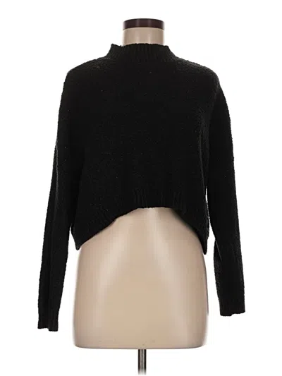Pre-owned Wild Fable Turtleneck Sweater In Black